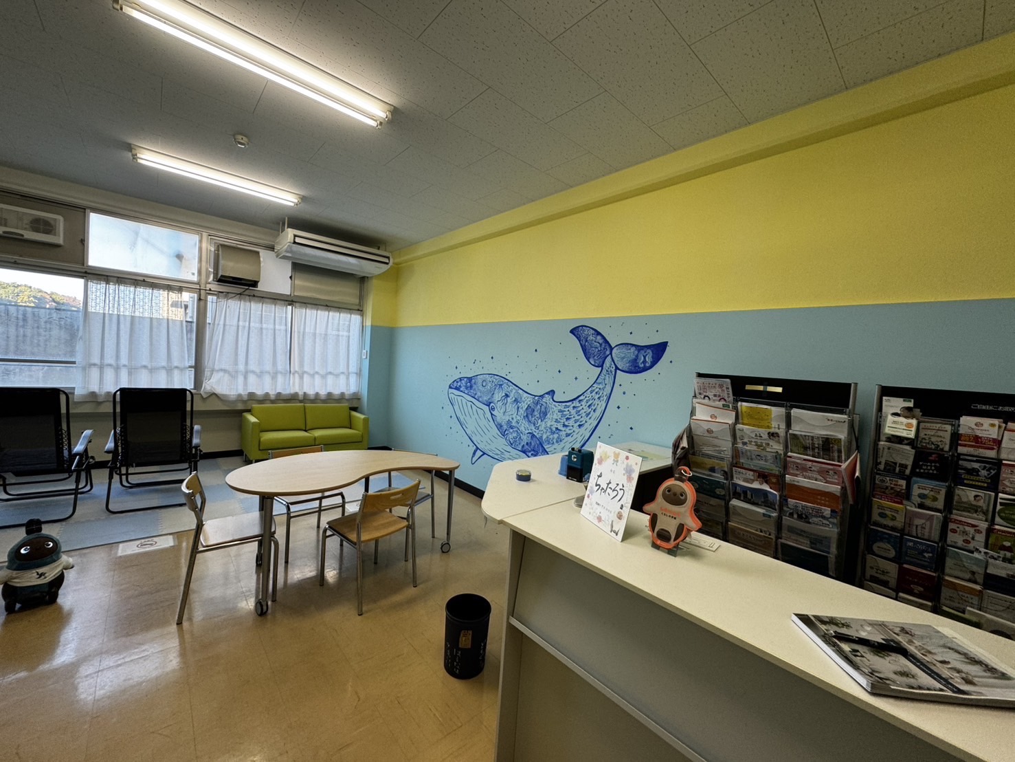 神奈川県立修悠館高等学校　悠ルーム内装