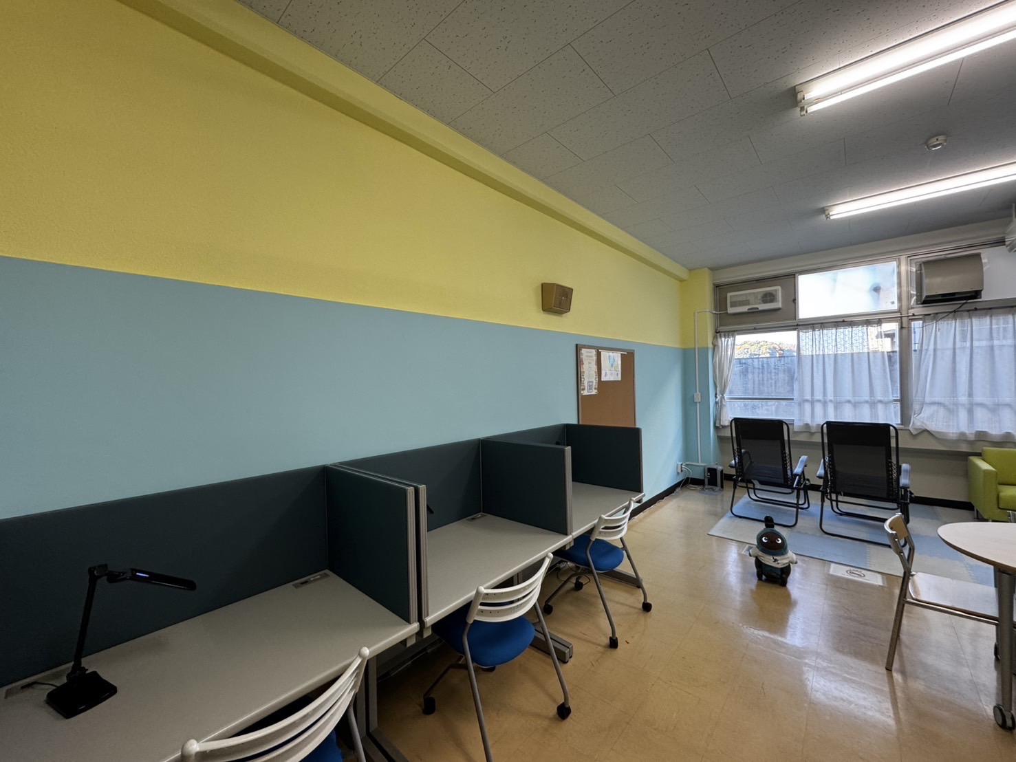 神奈川県立修悠館高等学校　悠ルーム内装